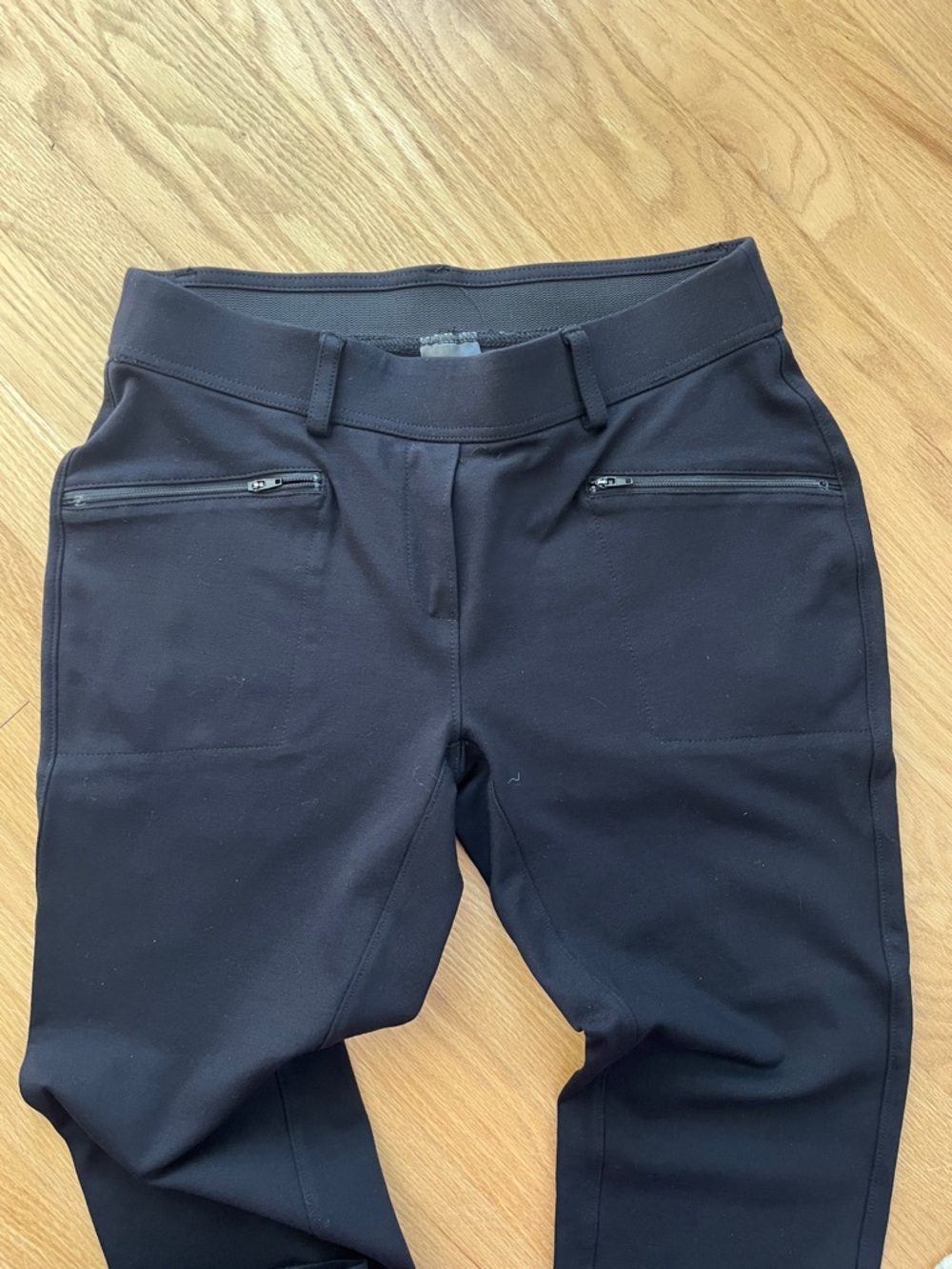 Belyn Key Black Slim Zip-Pocket Pants - Picture 7 of 9